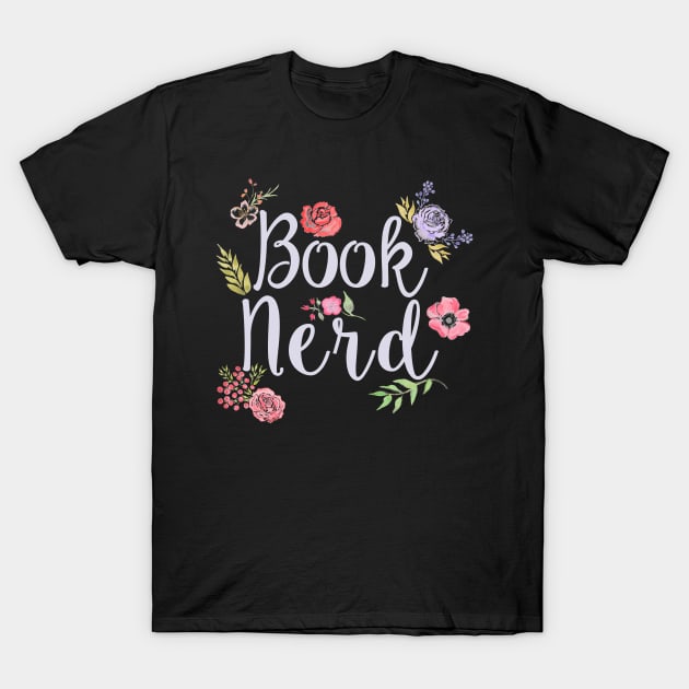 Book Nerd Reverse T-Shirt by rainilyahead